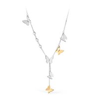 Collana Brosway Donna Papillon in Acciaio Cristallo BPP01